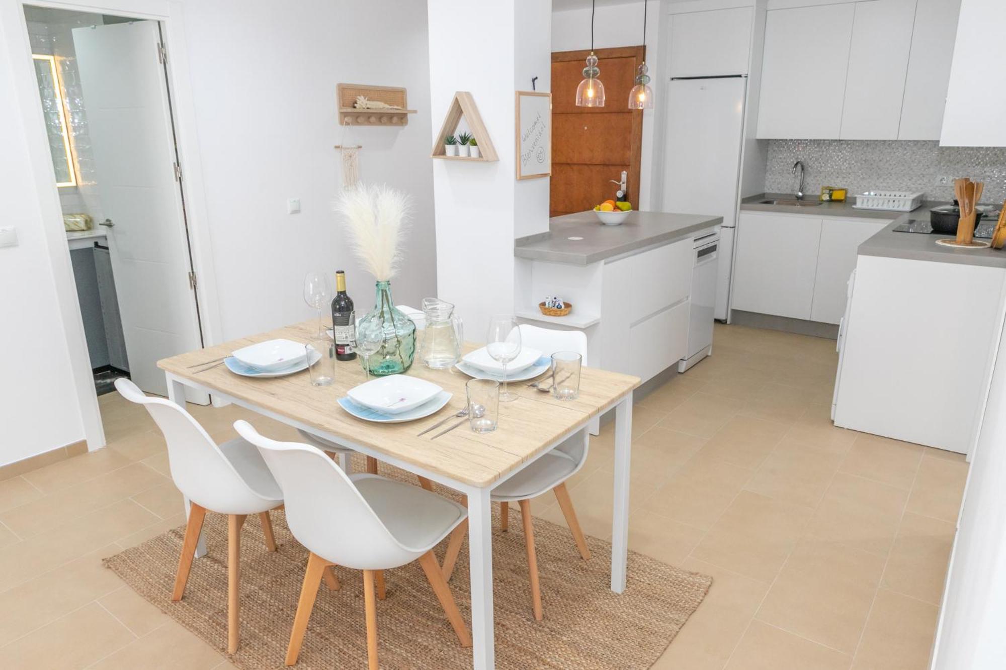 Casa Melva - Primera Linea Con Terraza, Moderno Barbate Eksteriør bilde