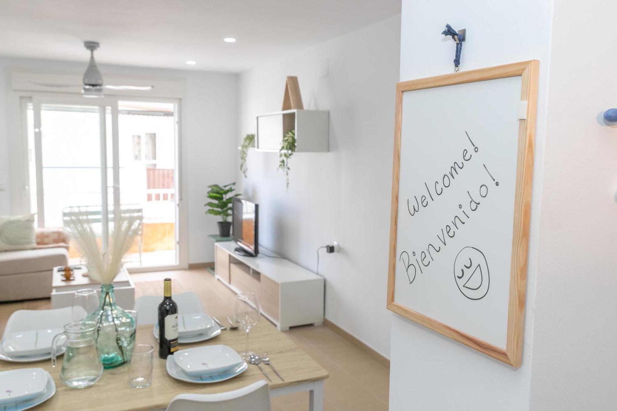 Casa Melva - Primera Linea Con Terraza, Moderno Barbate Eksteriør bilde
