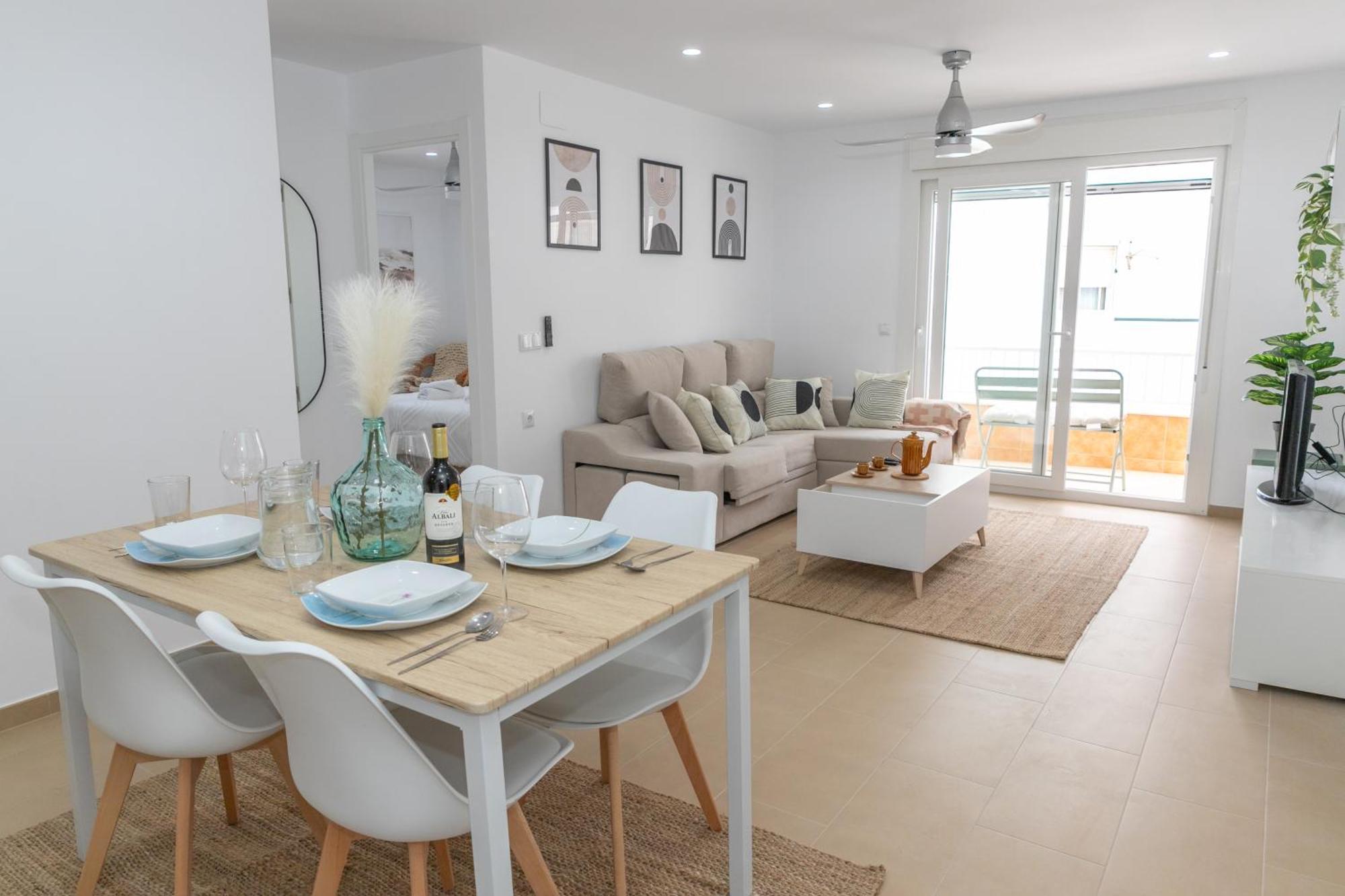 Casa Melva - Primera Linea Con Terraza, Moderno Barbate Eksteriør bilde